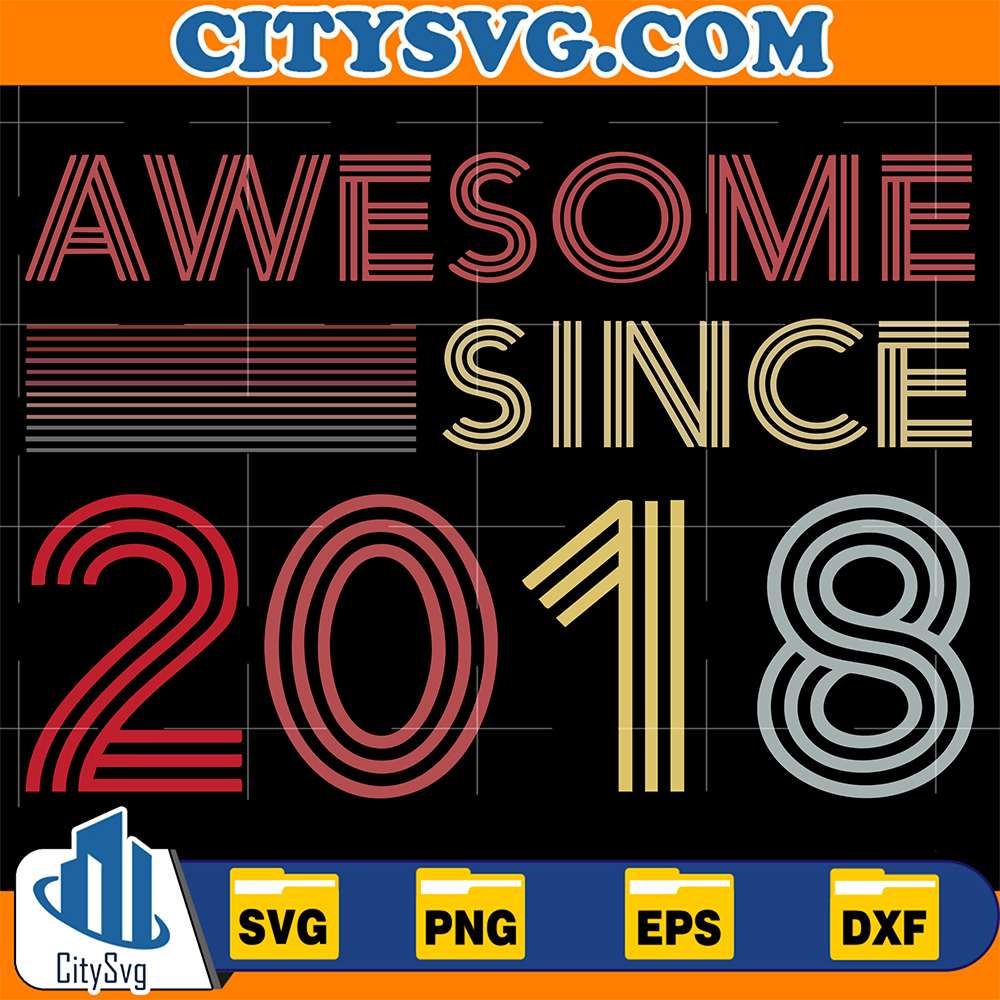 Awesome-Since-2018-Svg