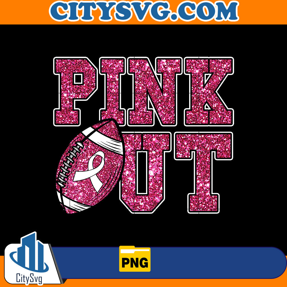 Glitter Pink Out Png CitySvg