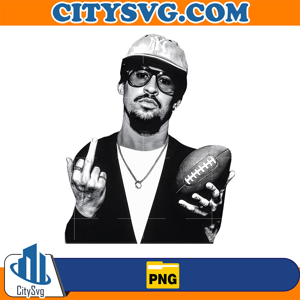 Bad-Bunny-Football-Png