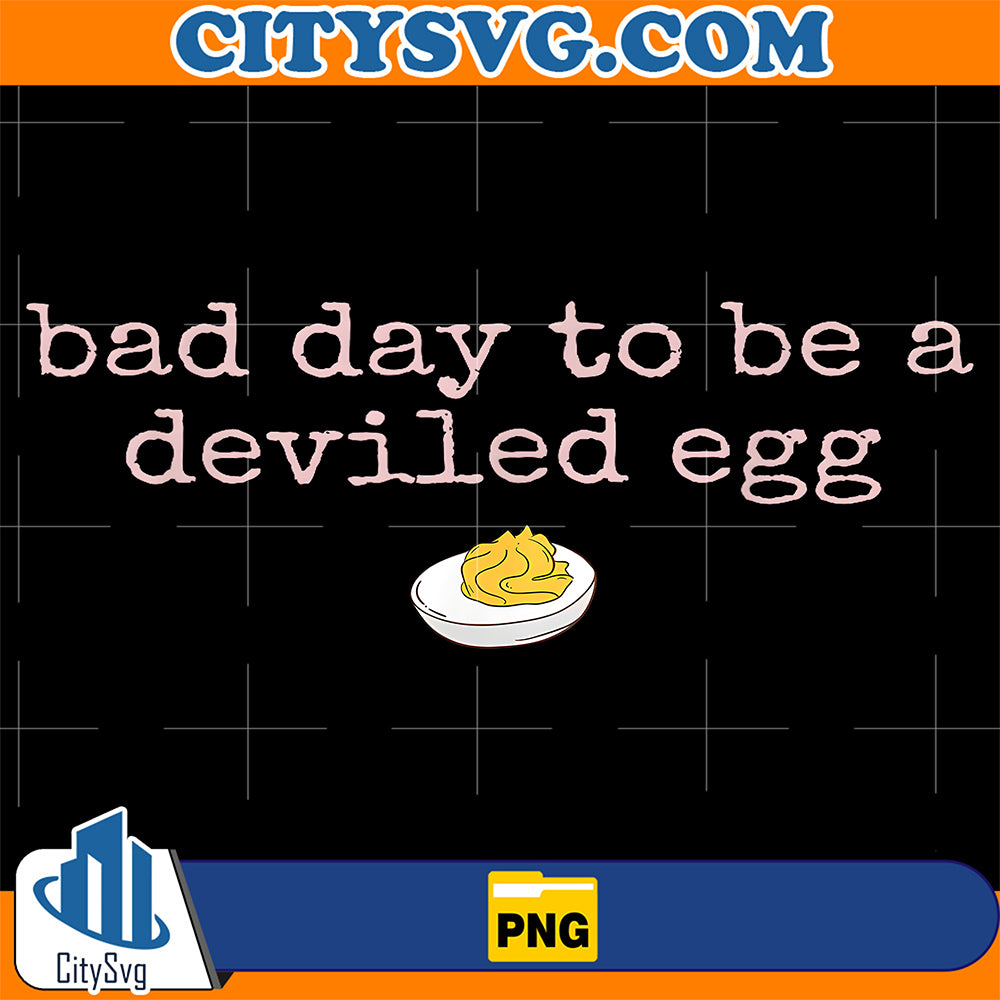 Bad-Day-To-Be-A-Deviled-Egg-Fall-Thanksgiving-Food-Meme-Png