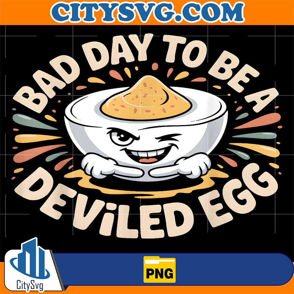 Bad-Day-To-Be-A-Deviled-Egg-Thanksgiving-Dinner-Family-Png