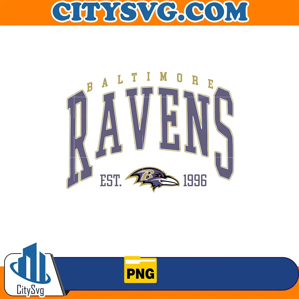 BaltimoreRavensEst1996Png