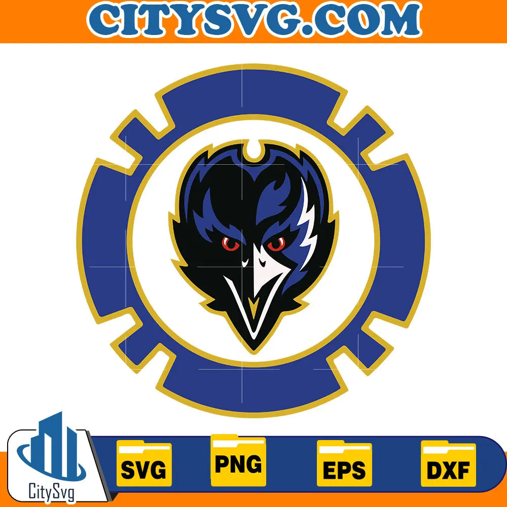 Baltimore Ravens svg CitySvg