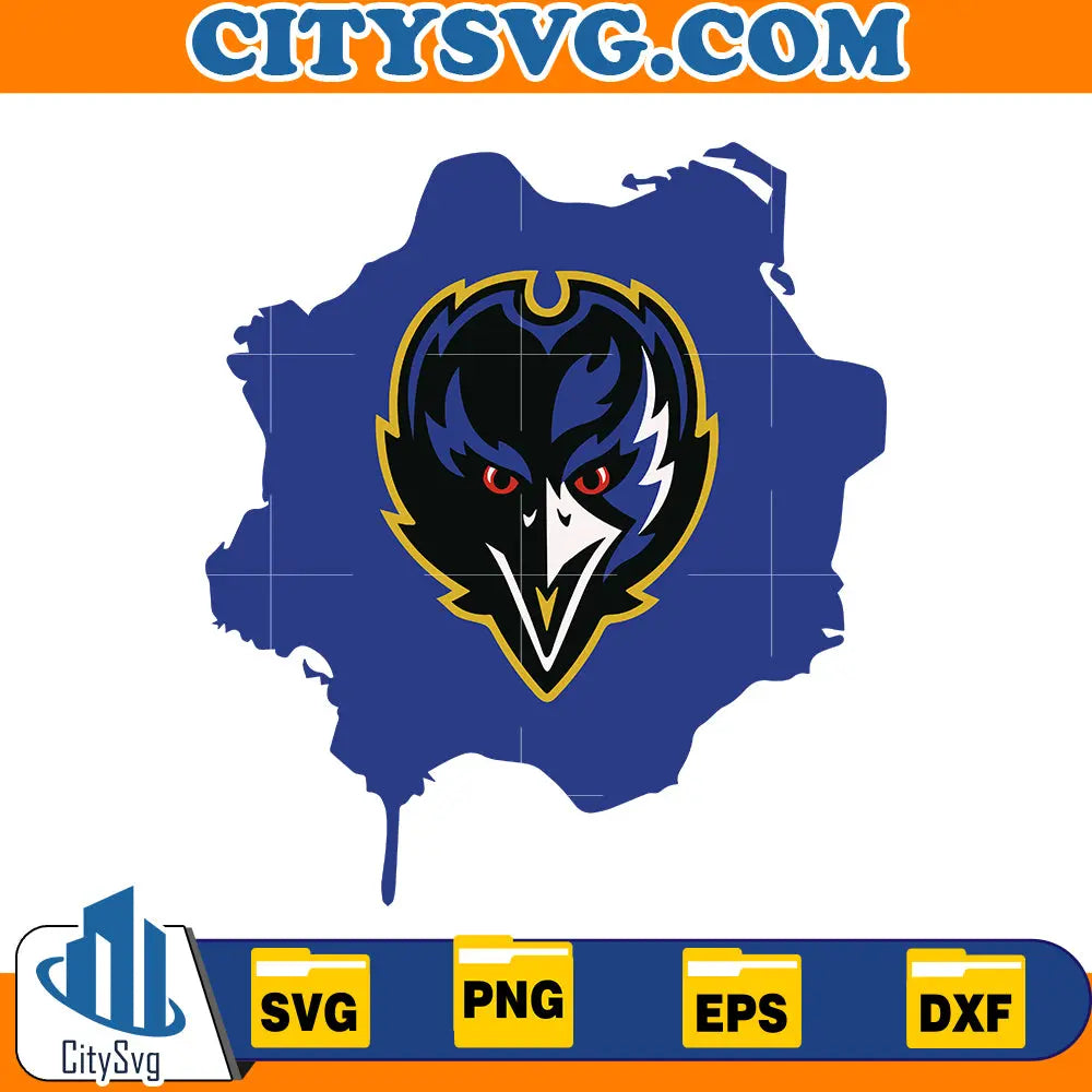 Baltimore Ravens svg CitySvg