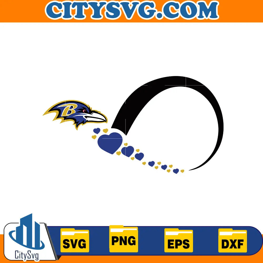 Baltimore Ravens svg CitySvg