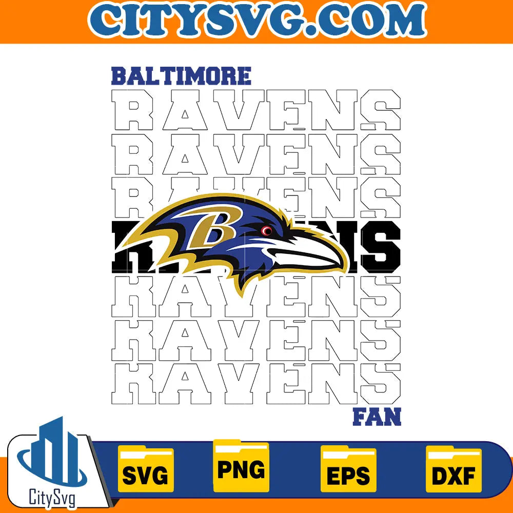 Baltimore Ravens svg CitySvg