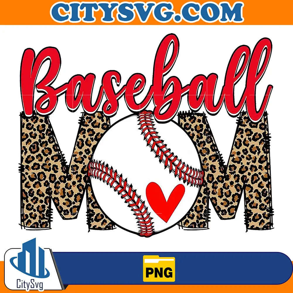 BaseballMomLeopardPng