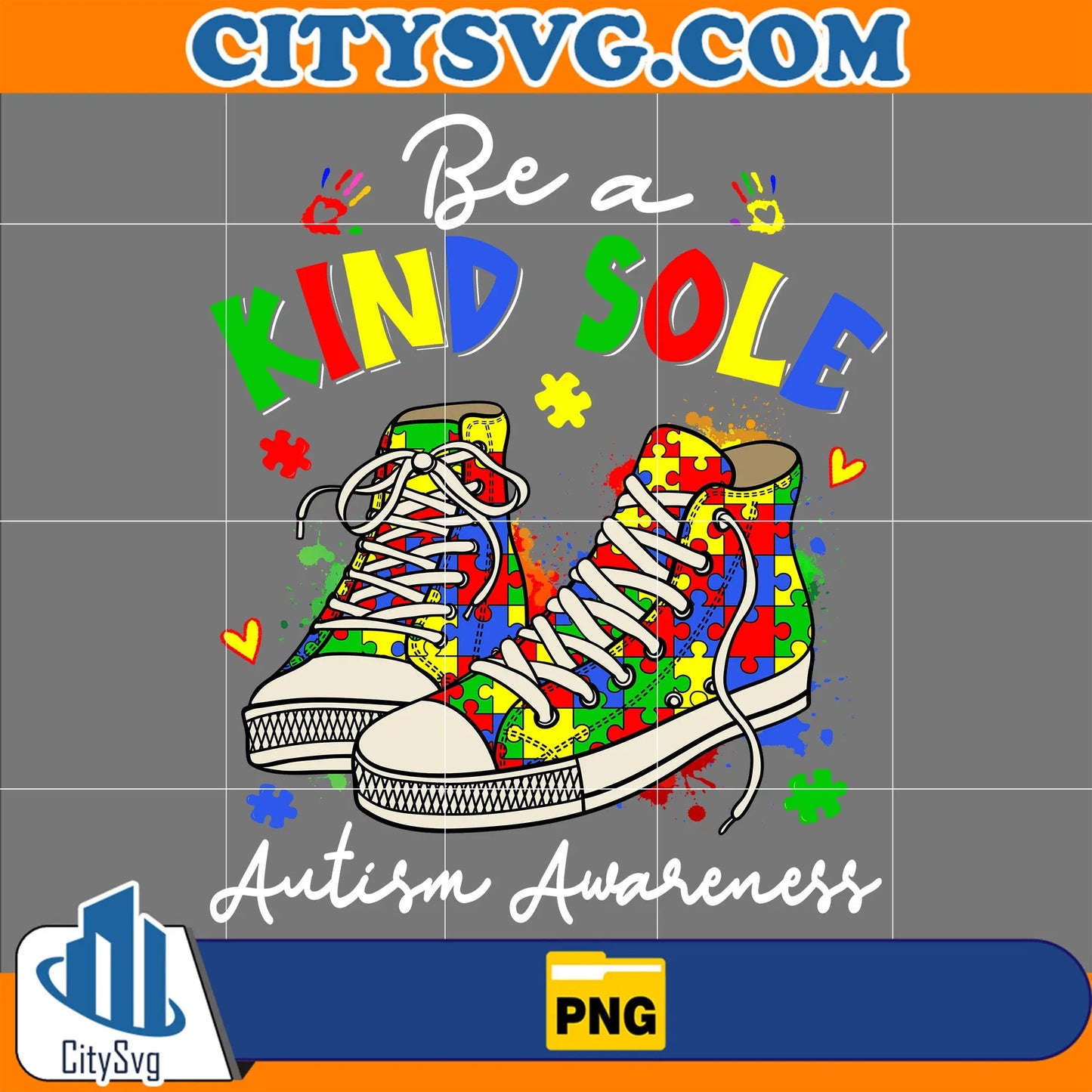 BeAKindSoleAutismAwarenessPng