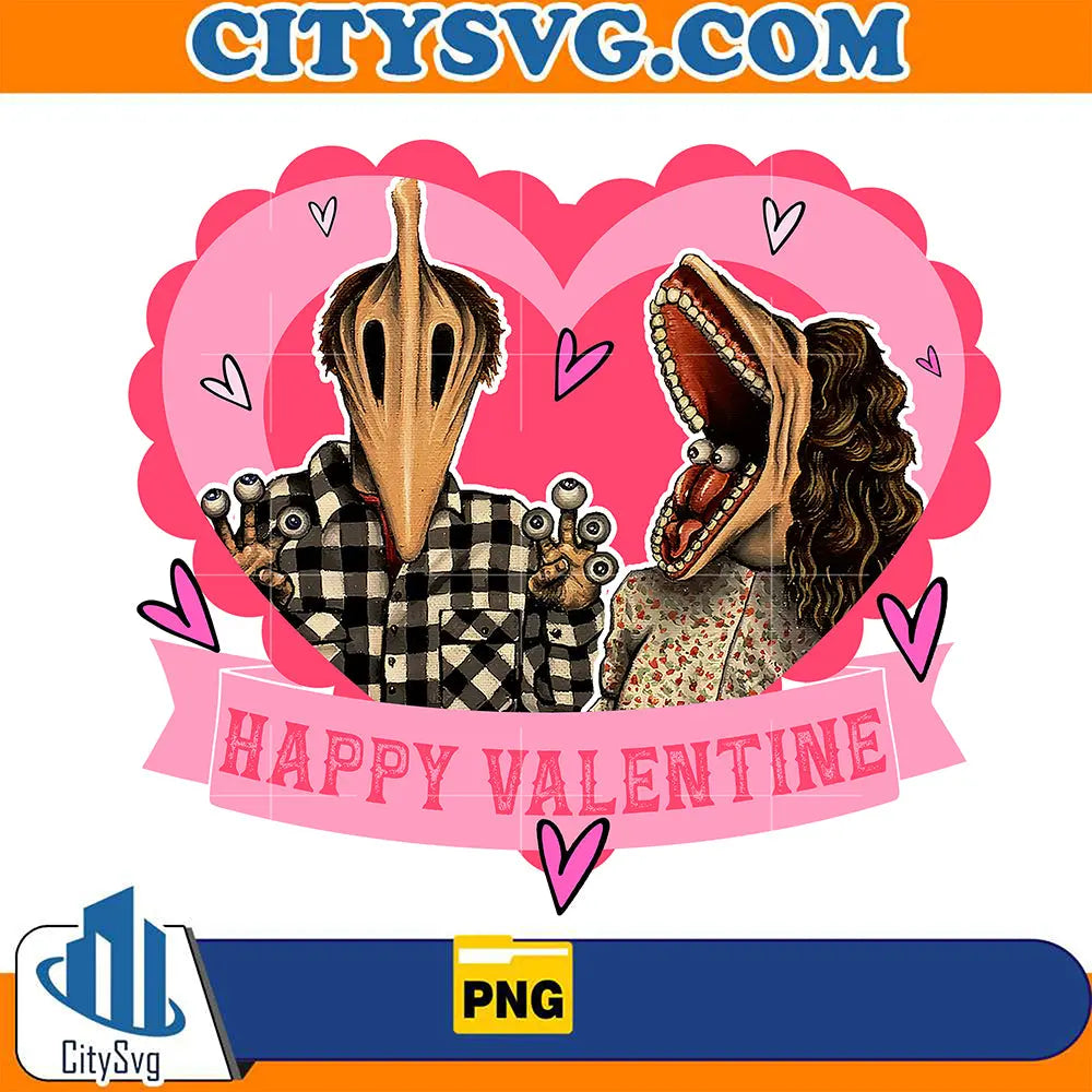 BeetleJuiceHappyValentineAdamAndBarbaraPng