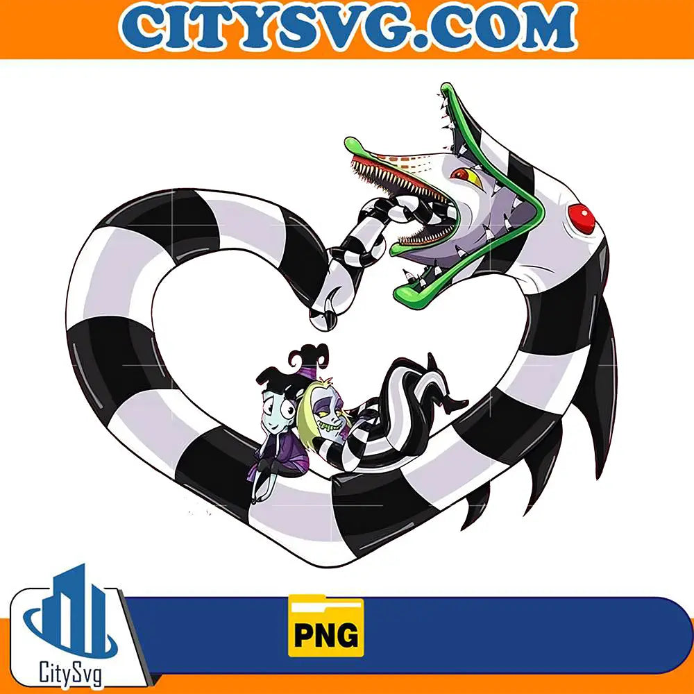 BeetleJuiceHeartPng