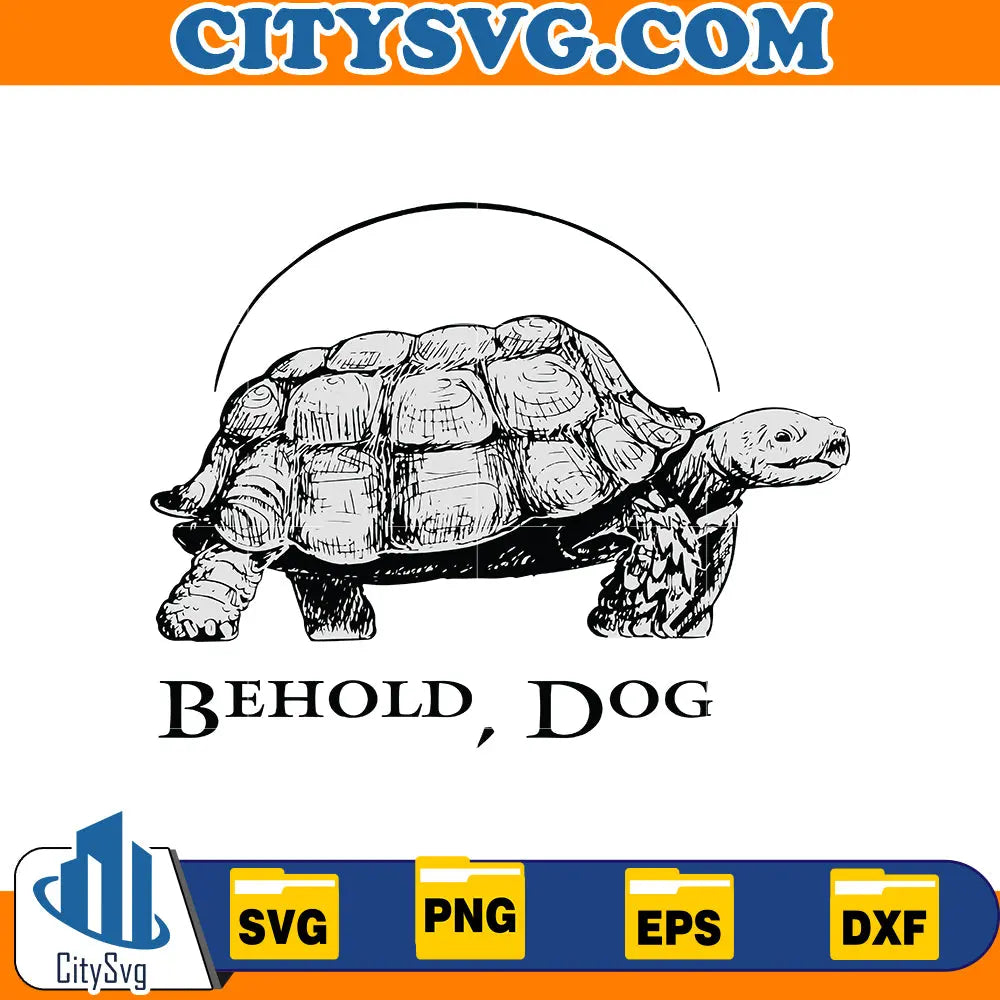 Behold Dog Svg CitySvg