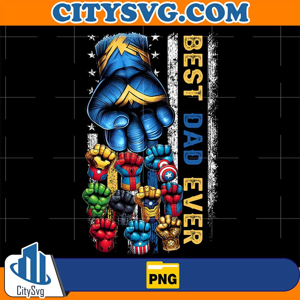 Best-Dad-Ever-Black-Panther-Png