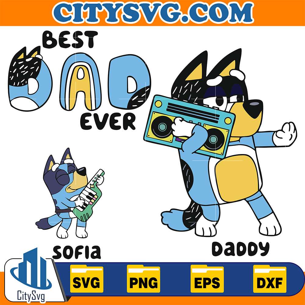Best-Dad-Ever-Bluey-Svg