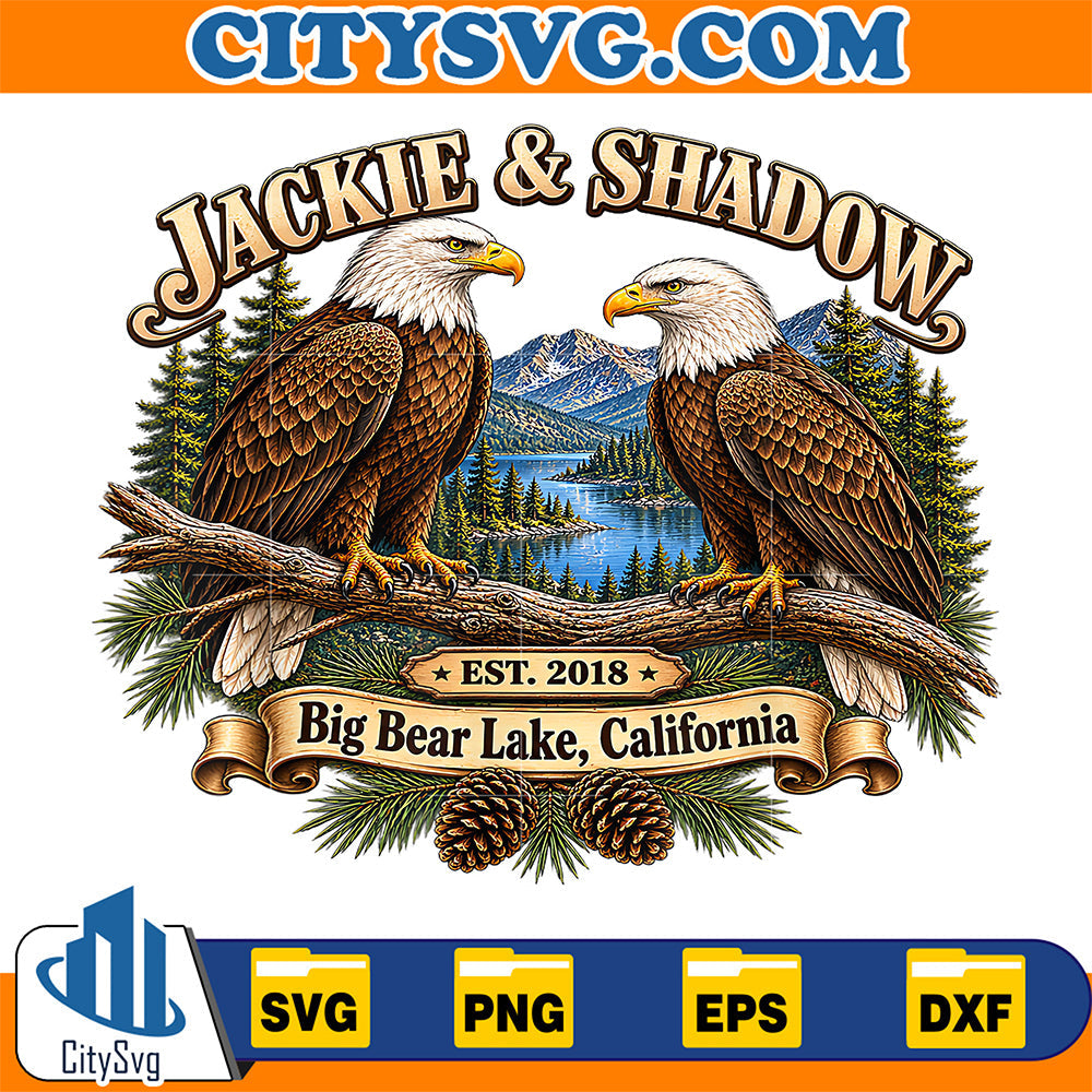 Big-Bear-Lake-Bald-Eagle-Svg-Jackie-And-Shadow-Eagle-California-Svg