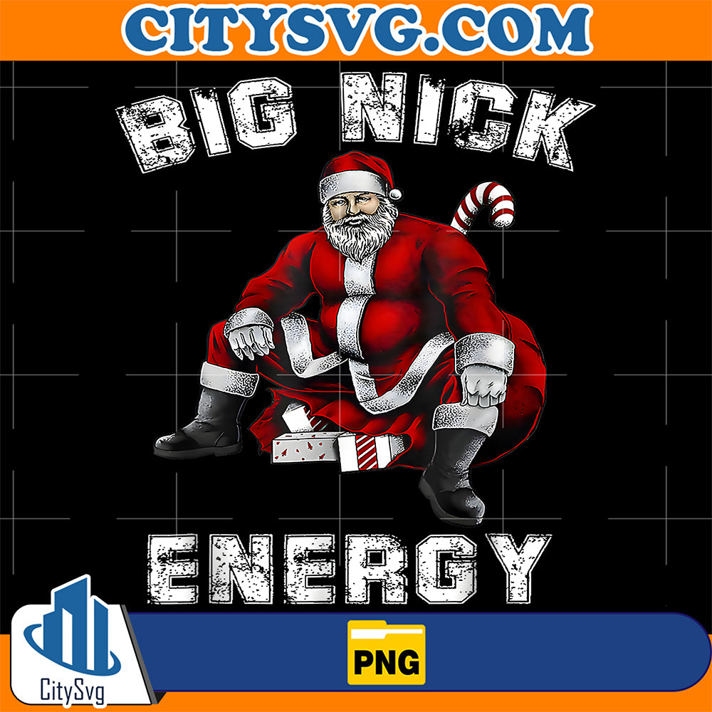 Big-Nick-Energy-Santa-Christmas-Png