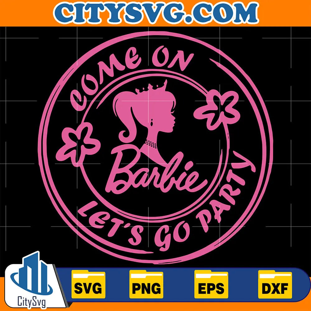 BirthdayBarbieGirlComeOnBarbieLet_sGoPartySvg_3