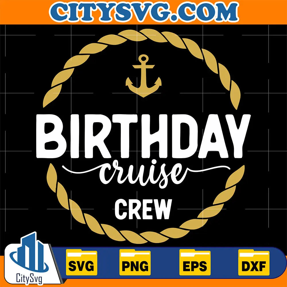 BirthdayCruiseCrewSvg