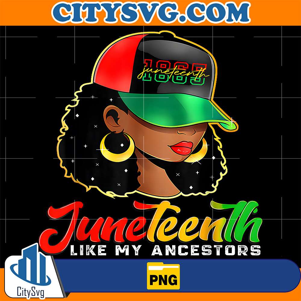 Black-Women-Freedom-1865-Juneteenth-Like-My-Ancestors-Png