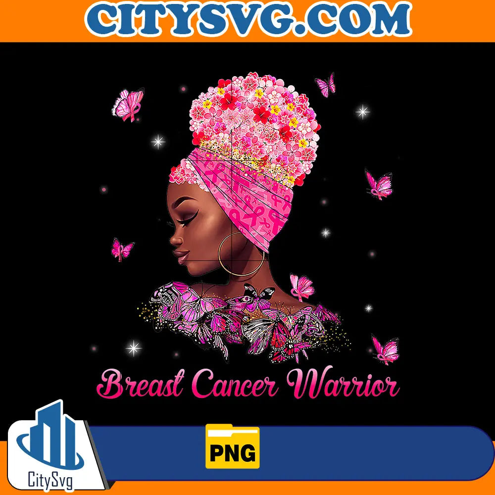 Black Women Breast Cancer Awareness Png CitySvg