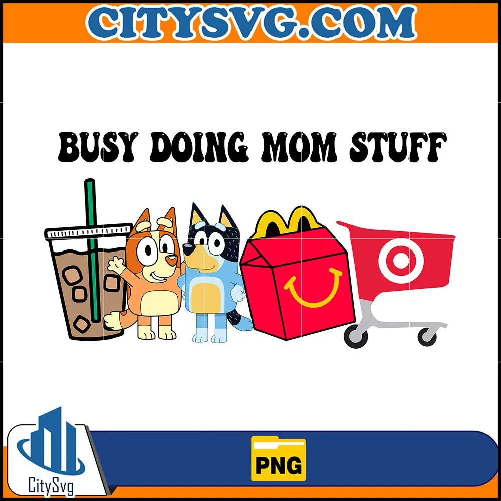 BlueBusyDoingMomStuffPNG_BlueyPng