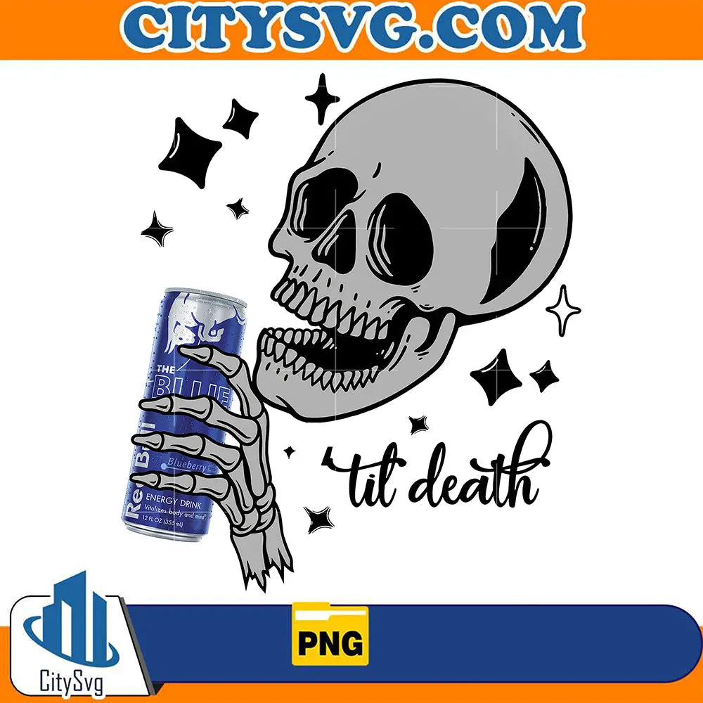 BlueberrySkullTilDeathPng