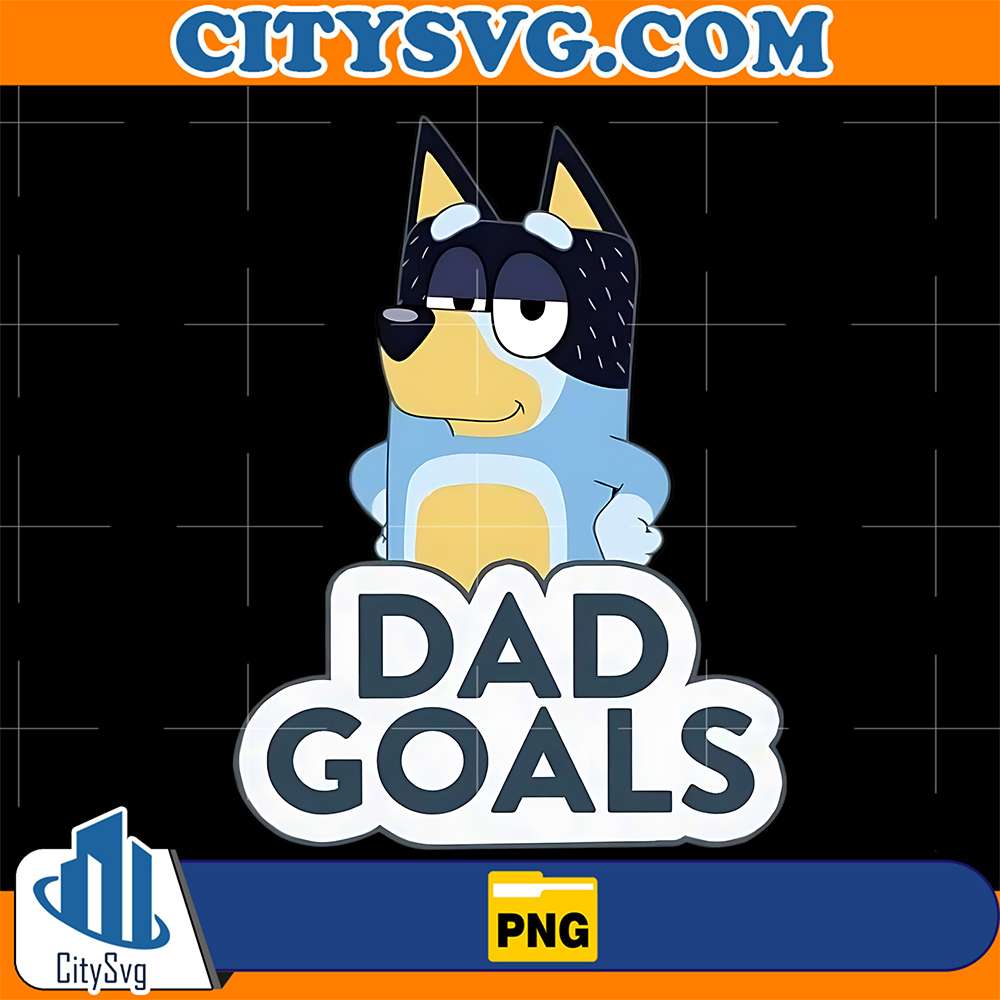 Bluey-Dad-Goals-Png