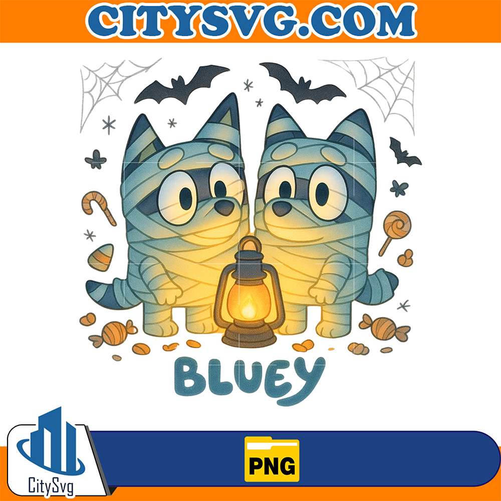 Bluey-Halloween-Png