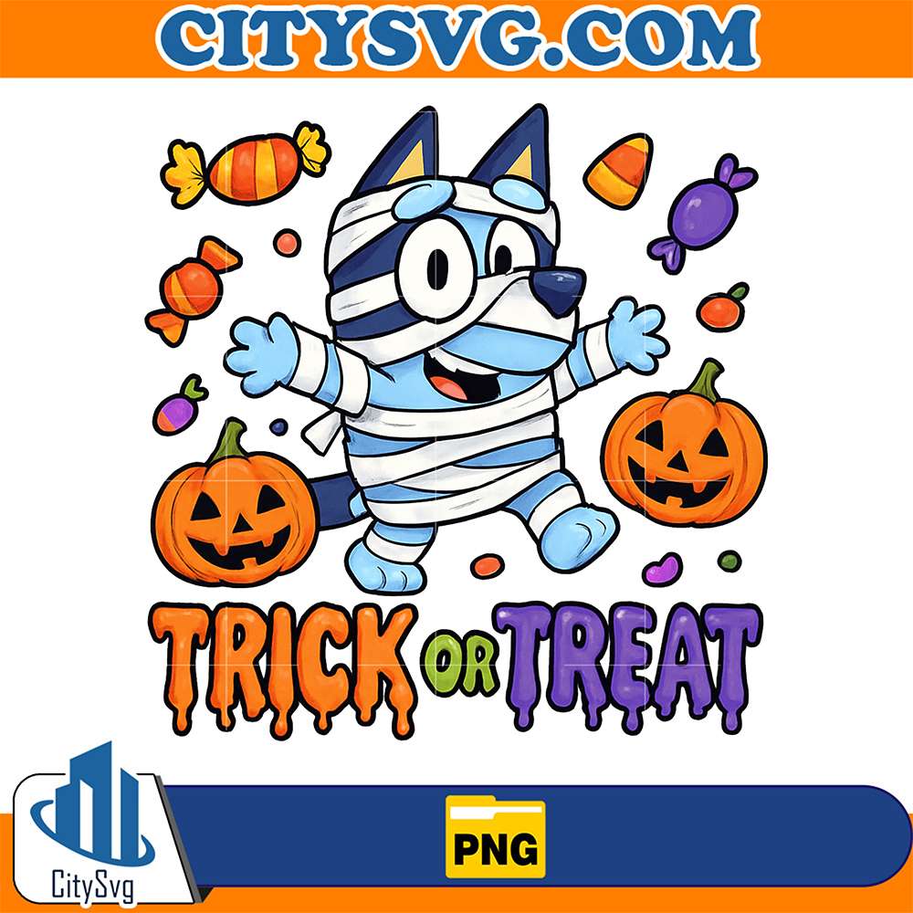 Bluey-Trick-Or-Treat-Halloween-Png-1