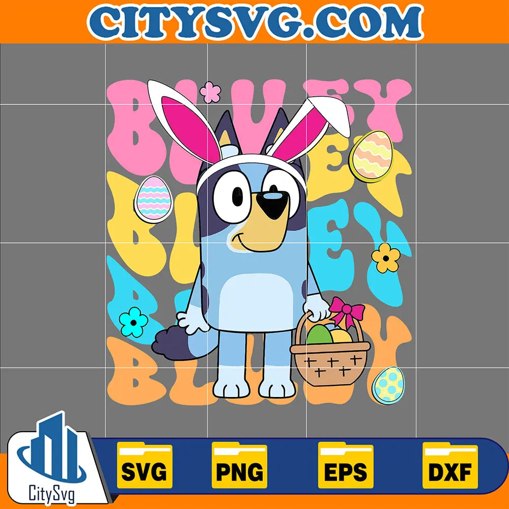 BlueyEasterSvg