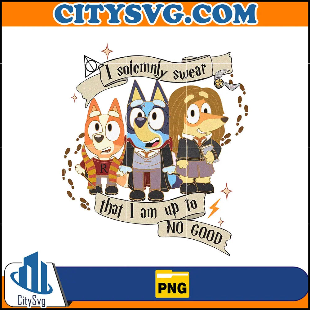 BlueyISolemnlySwearRhatIAmUpToNoGoodPng