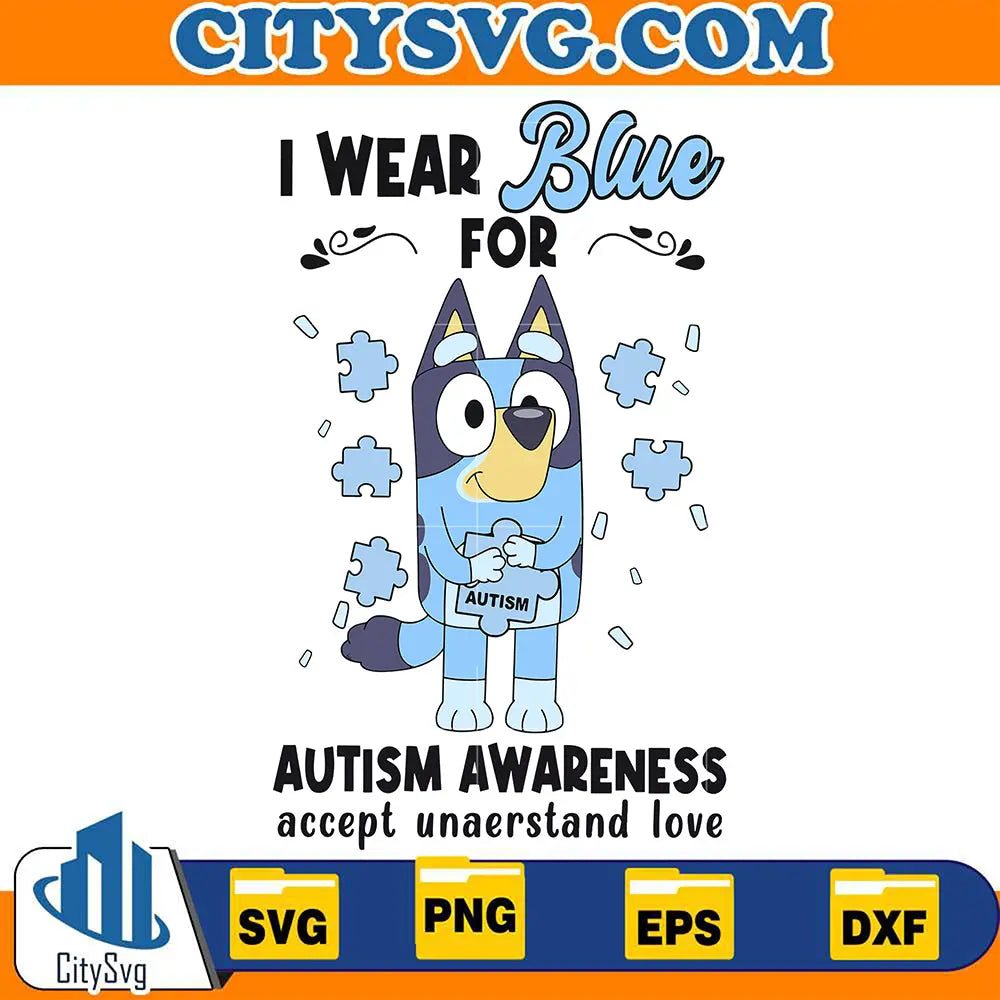 BlueyIWearBlueForAutismAwarenessSvg_2