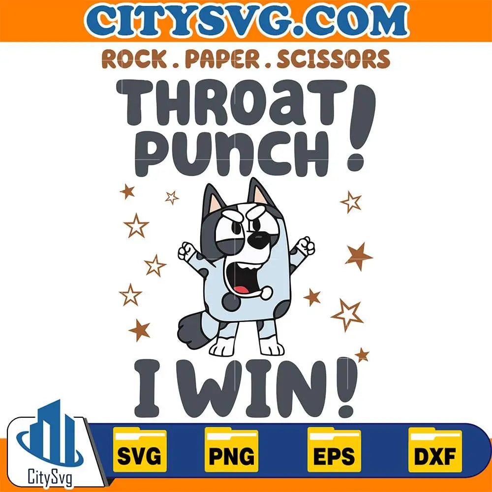 BlueyMuffinRockPaperScissors_ThroatPunch_IWinSvg