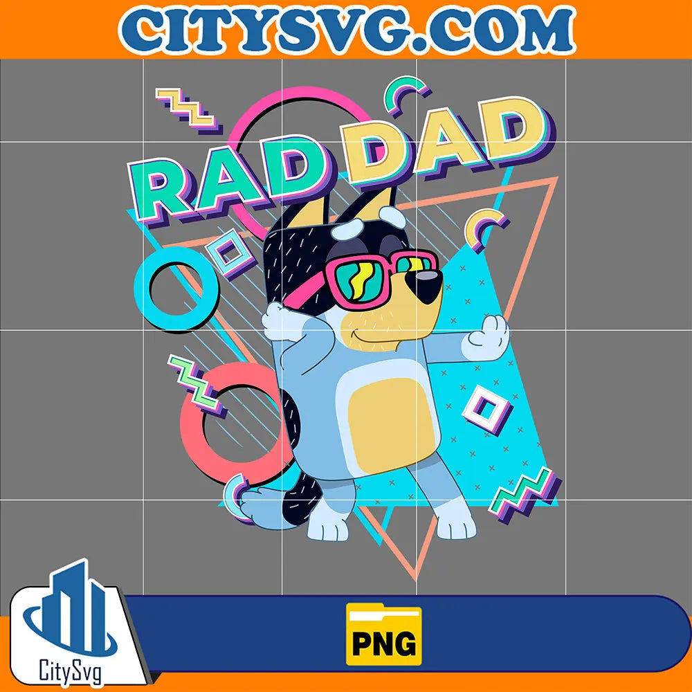 BlueyRadDadPng
