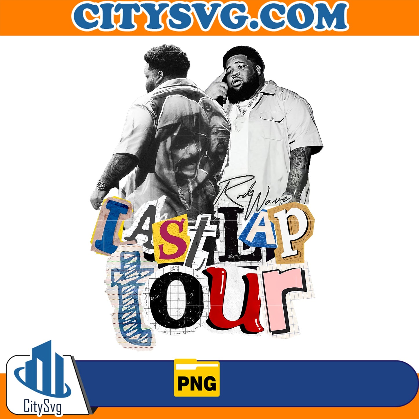 Rod Wave Last Lap Tour 2024 Png CitySvg