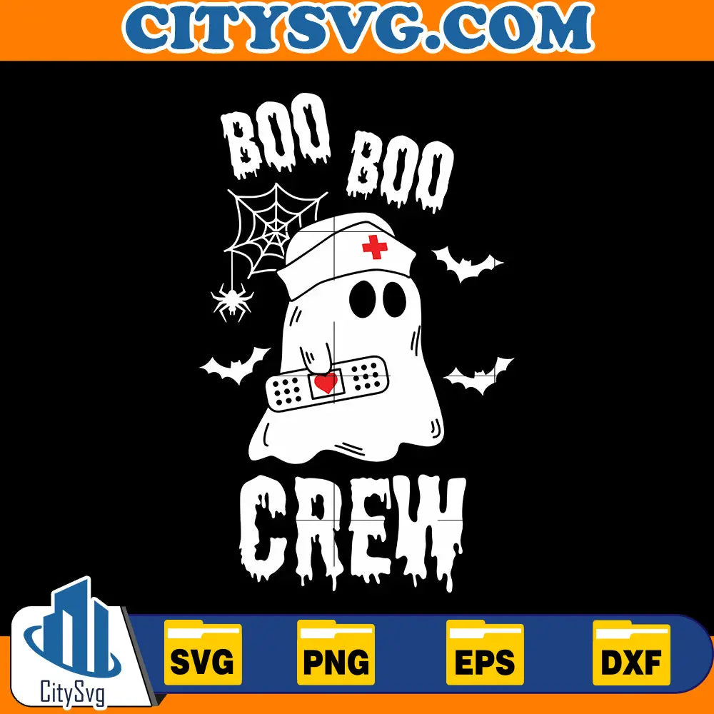 Boo Boo Crew Svg CitySvg