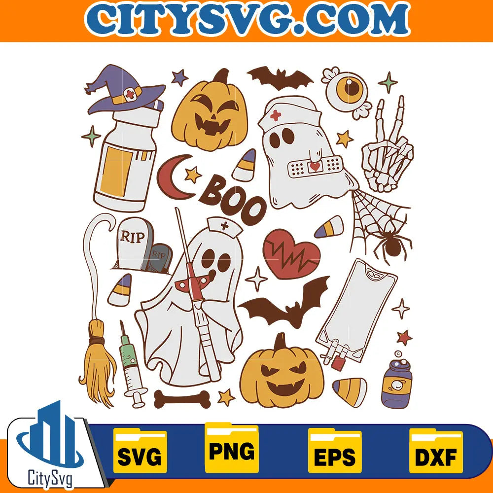 Boo Boo Crew Svg CitySvg