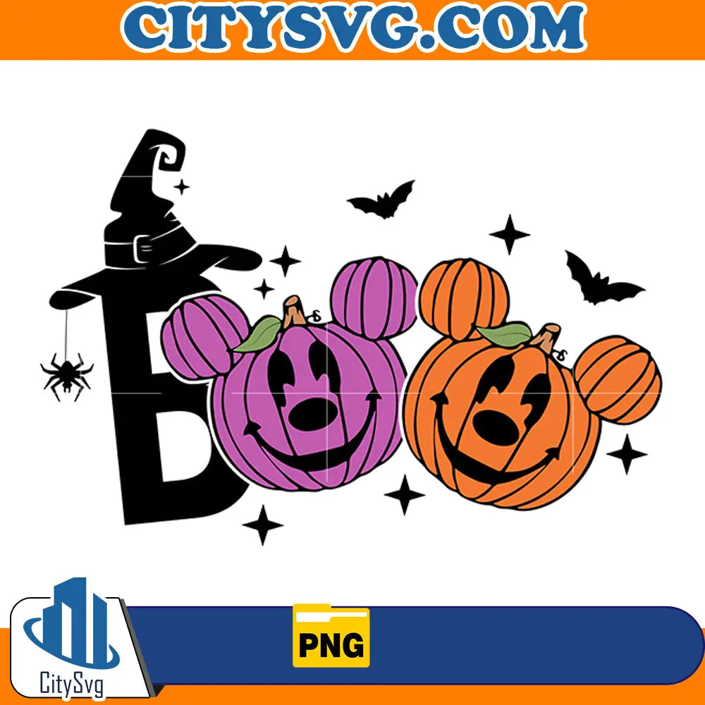Boo Mickey Minne Png CitySvg