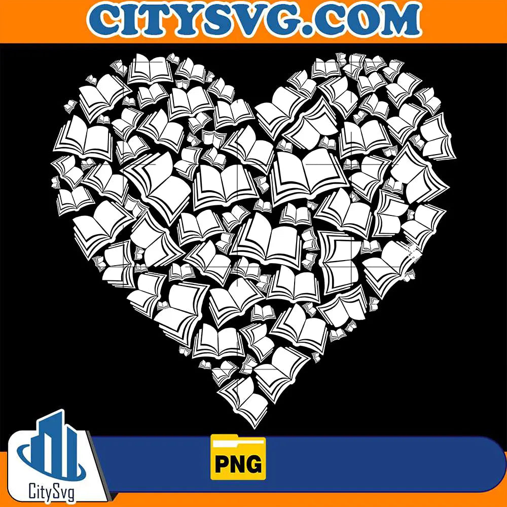 BookLoveHeartPng