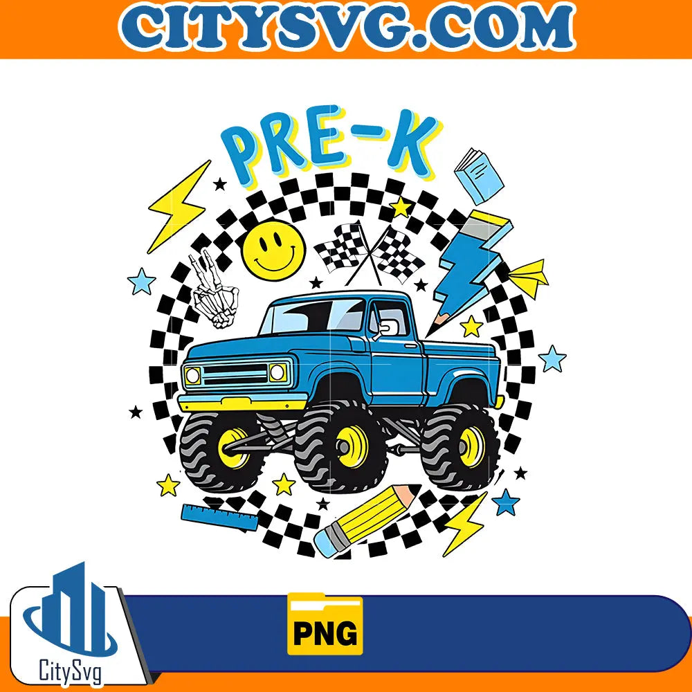 Boys Pre-K Png, Back to School Png CitySvg