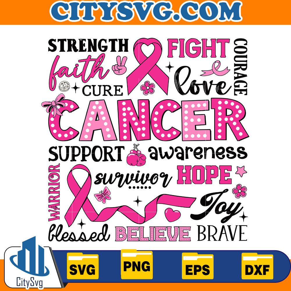 Breast Cancer Awareness Svg CitySvg
