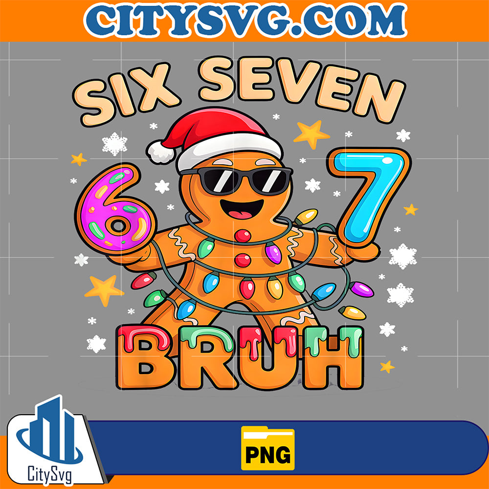 Bruh-67-Christmas-Six-Seven-Gingerbreadman-Boys-67-Png