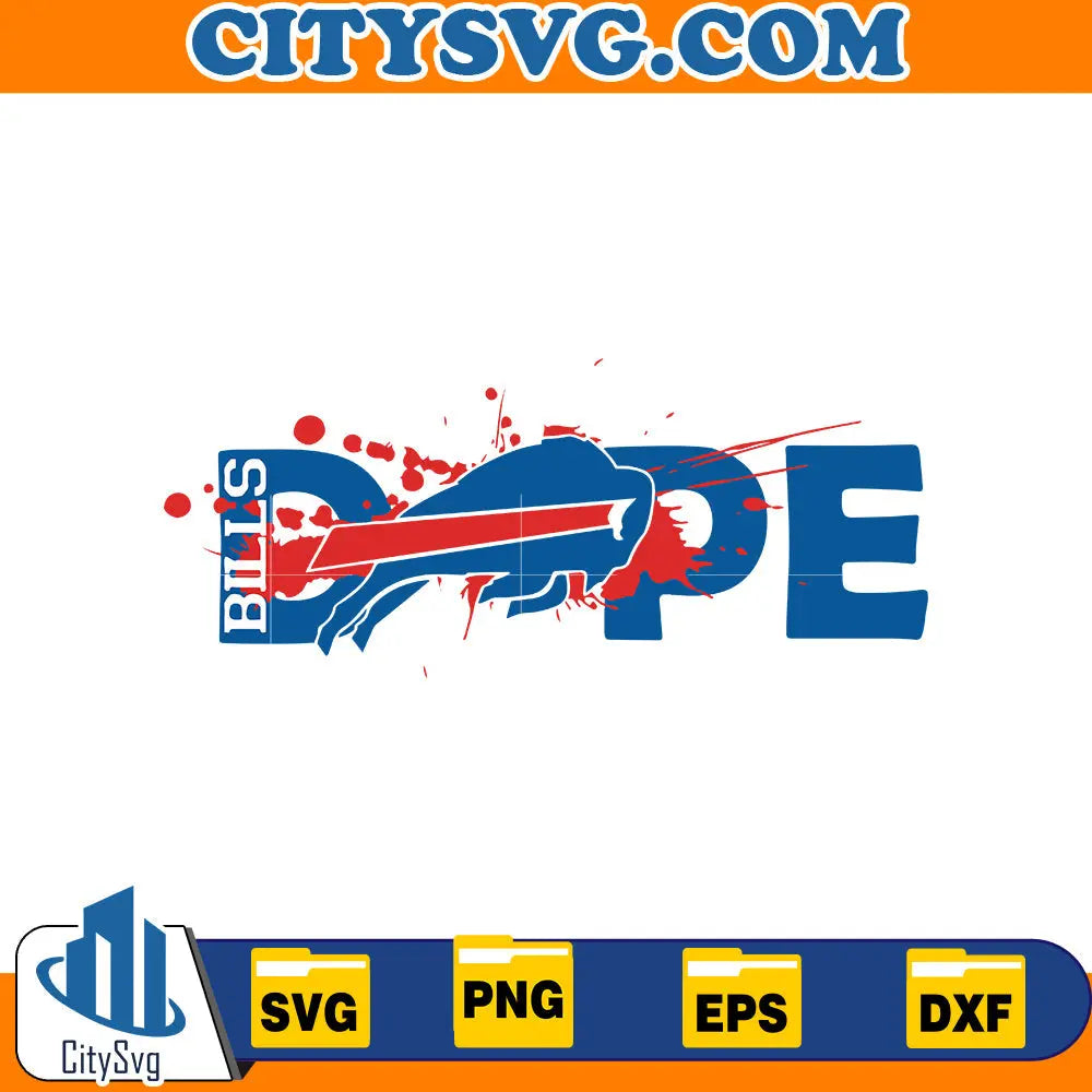 Dope Buffalo Bills Svg CitySvg