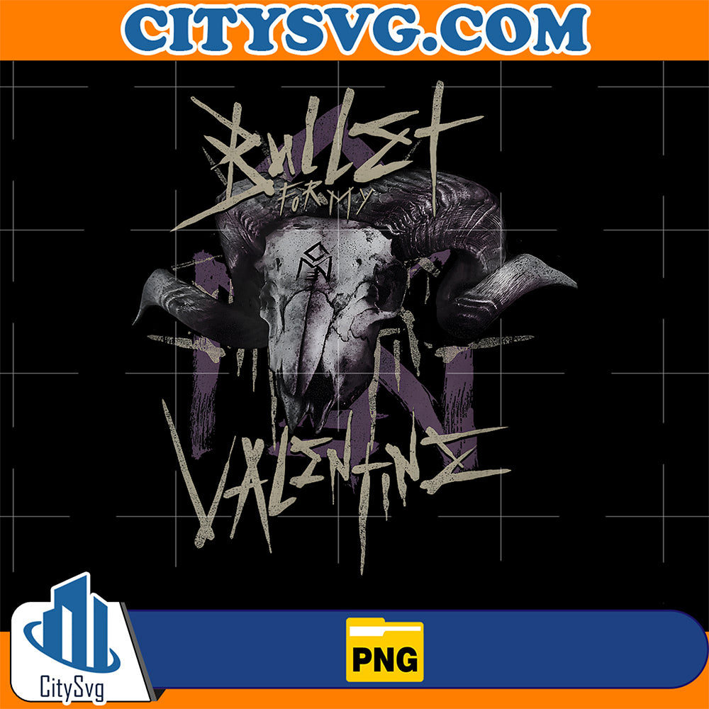 Bullet-For-My-Valentine-Goat-Skull-Png