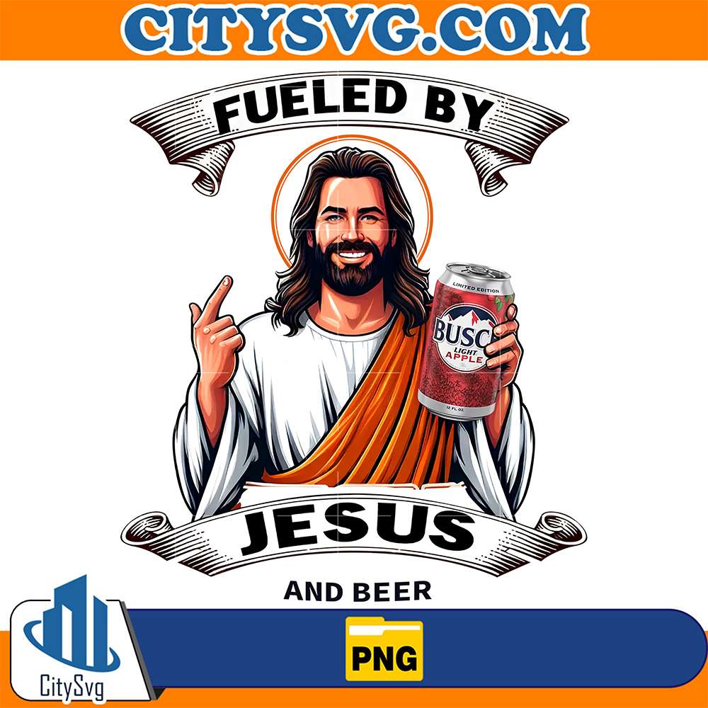 Busch-Apple-Fueled-By-Jesus-And-Busch-Apple-Beer-Png