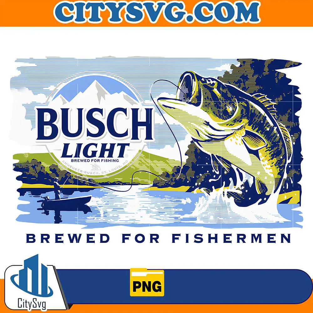 BuschLightBrewedForFishermenPng