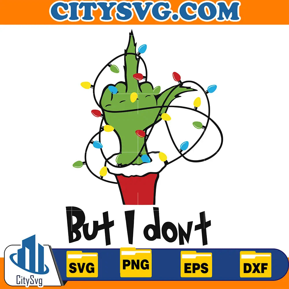 ButIDontGrinchSvg