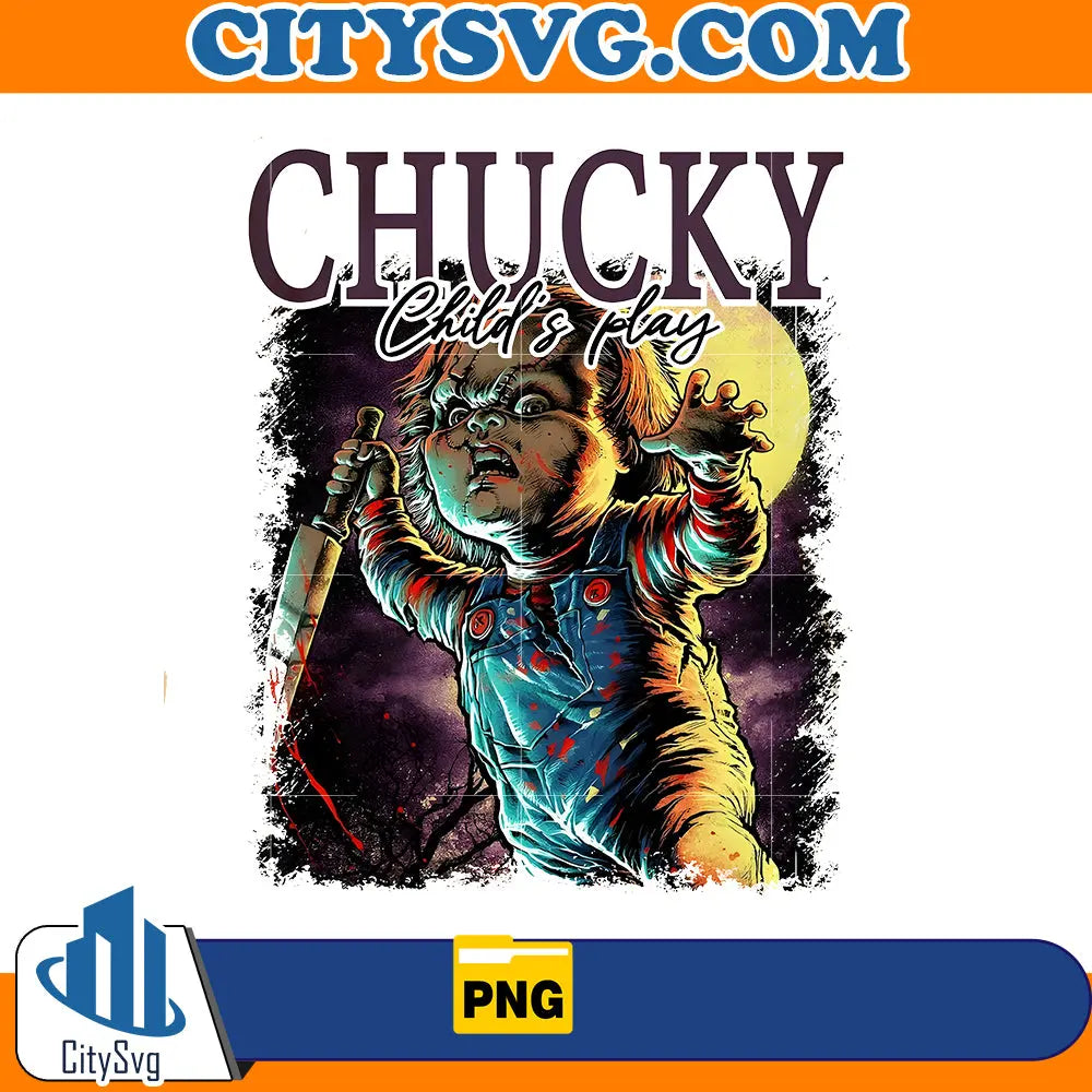 CHUCK child's play png CitySvg