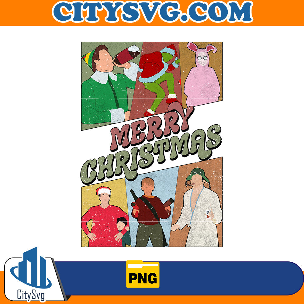 Merry Christmas Movies Png CitySvg