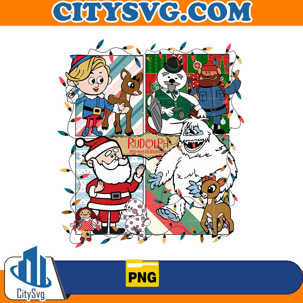 Rudolph The Red-Nosed the Reindeer Png CitySvg