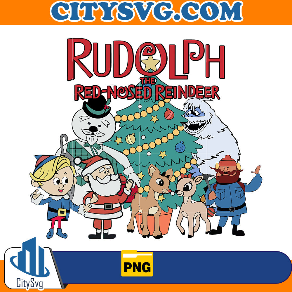 Rudolph The Red-Nosed the Reindeer Png CitySvg